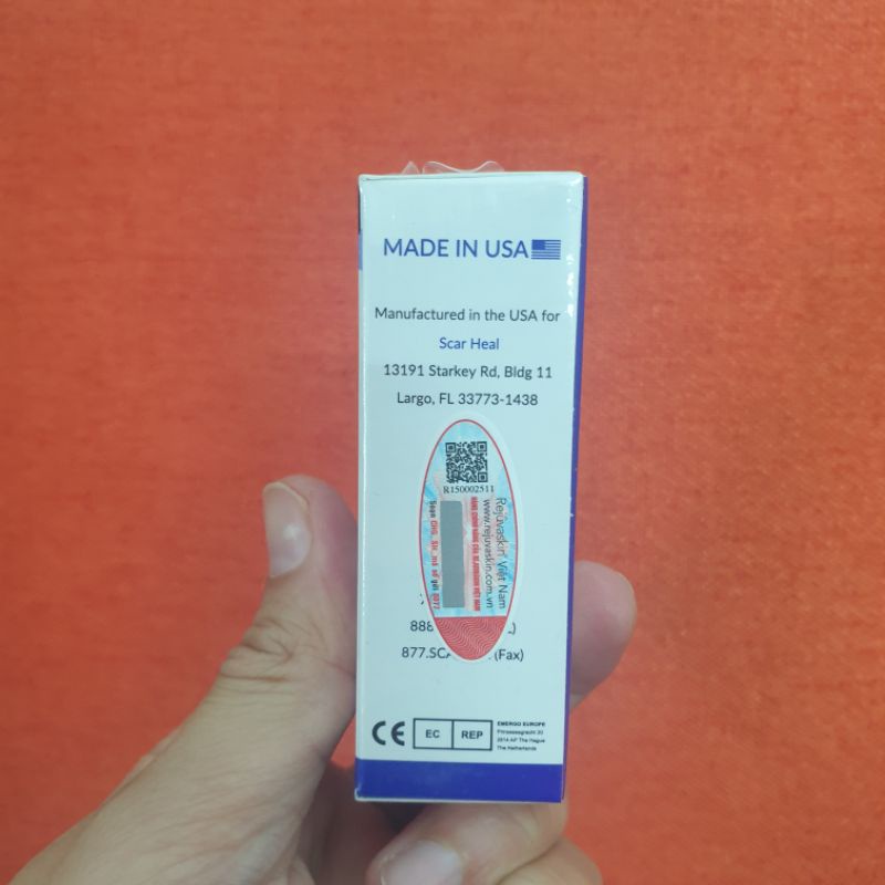 Gel giảm sẹo Rejuvasil Silicon Scar Gel 15ml - lồi, phì đại, sẹo phẩu thuật, bỏng