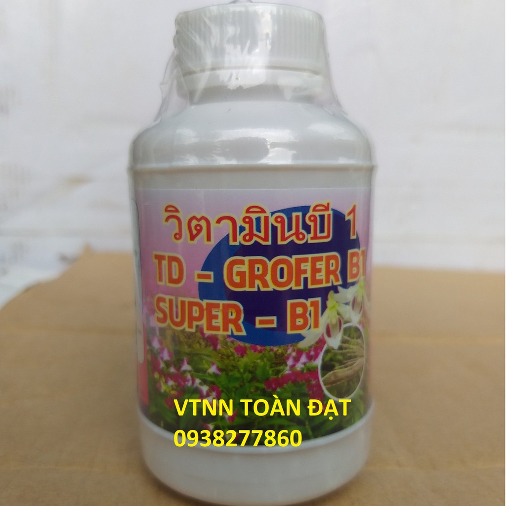 Phân Bón Lá Vitamin B1 Thái Lan, Grofer Super Roots B1 (100ml)