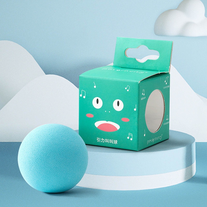 Banh Đồ Chơi Bằng EVA Có Âm Thanh Tương Tác Với Mèo Cưng