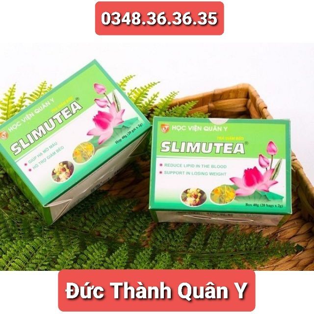 2 Hộp Trà Sen Slimutea - Học viện Quân Y