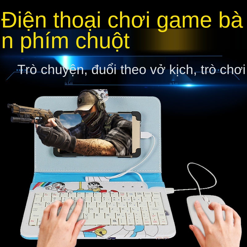 Con chuột bàn phím di động của Hoài Vy phần mềm dẻo có thịt gà hoặc điện thoại di động King hô hấp da sống