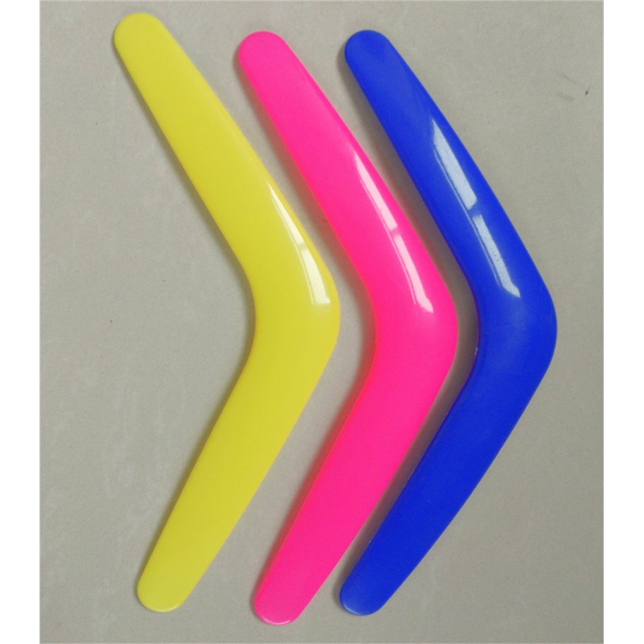 [funnyhouse]V Shaped Boomerang Toy Kids Throw Catch Outdoor Game Plastic Toy