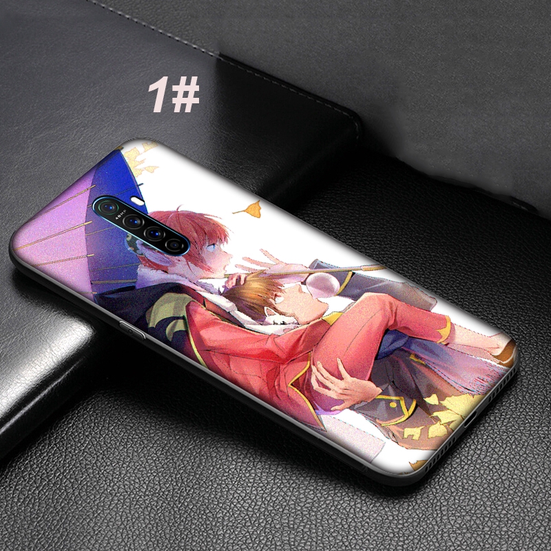 Ốp điện thoại mềm hình YX38 Gintama Anime cho OPPO Realme 6 C2 C3 5s A10 X2 A92 A72 A52 A8 A31 A91 F15 Pro