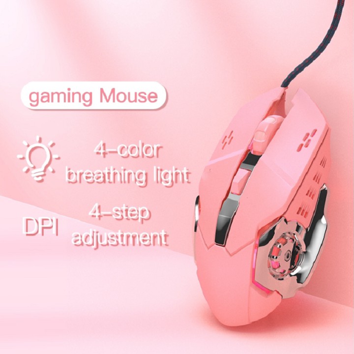 Chuột dành cho game thủ Divipard G502 có đèn Led nhiều màu