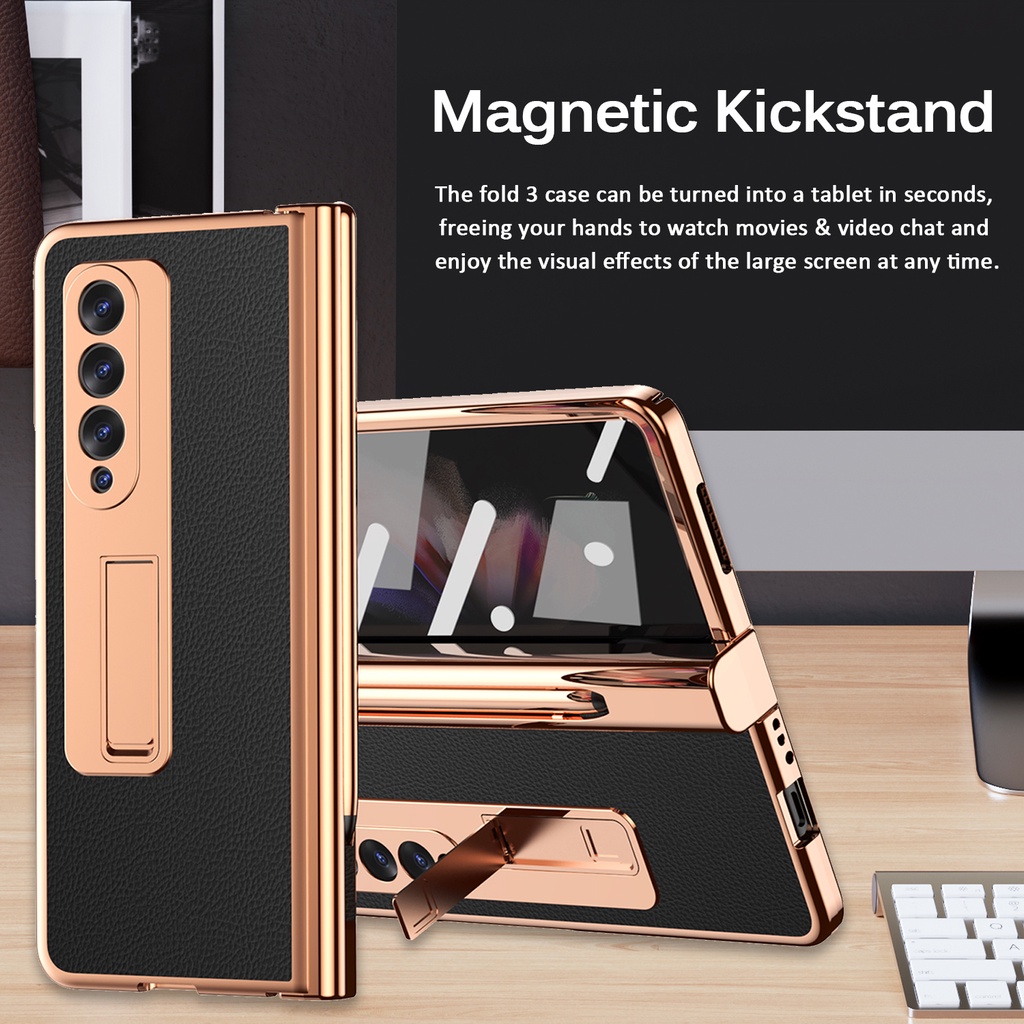 Bao Da Điện Thoại Nắp Gập Bảo Vệ Toàn Diện Cho Samsung Galaxy Z Fold 4 Galaxy Z Fold 4 2022