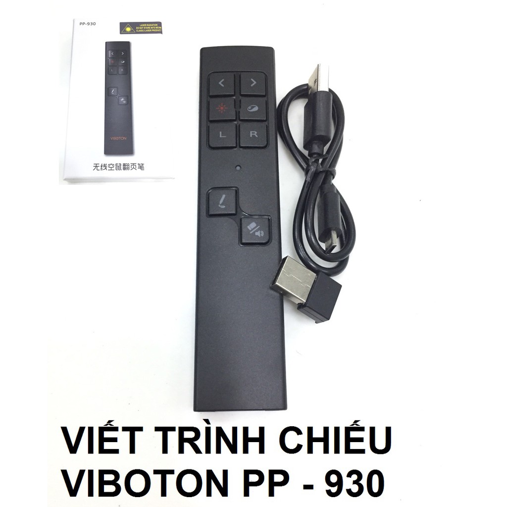 VIẾT TRÌNH CHIẾU LASER + MOUSE VIBOTON PP 930 (KD) , VIẾT TRÌNH CHIẾU TÍCH HỢP CHUỘT BAY