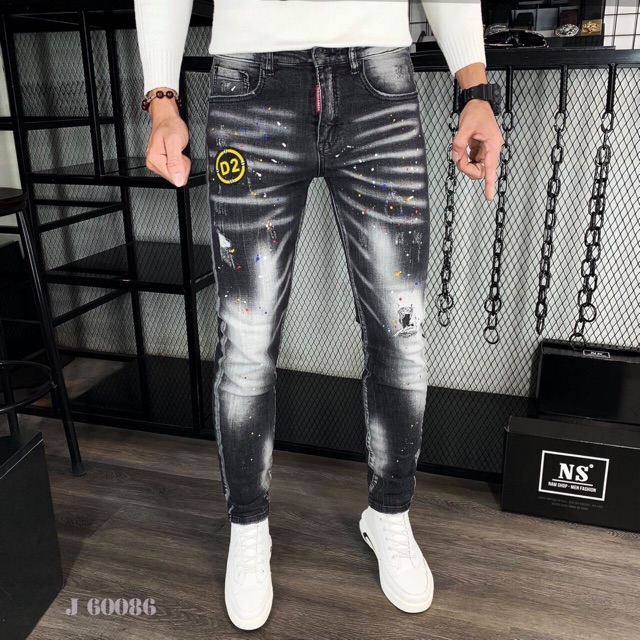 Quần jean nam rách phong cách hàn quốc trẻ trung năng động TCS 29