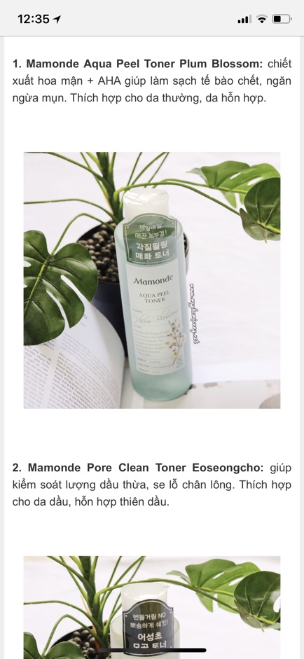 [Mẫu mới] Nước hoa hồng Mamonde toner Hàn Quốc | BigBuy360 - bigbuy360.vn