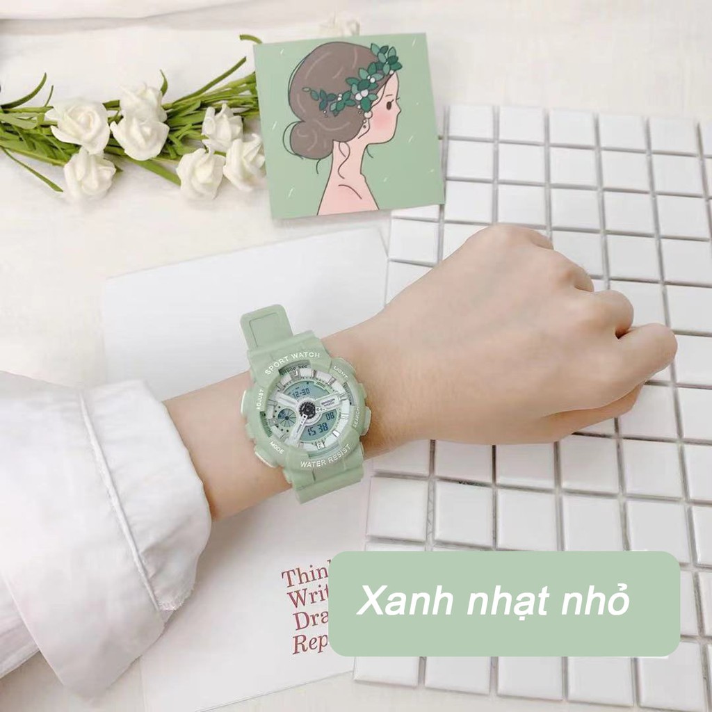 Phiên bản Hàn Quốc của đồng hồ thể thao thời trang đơn giản không thấm nước | BigBuy360 - bigbuy360.vn