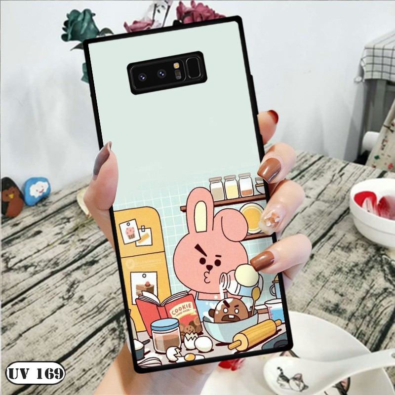 Ốp lưng nhám Samsung Galaxy Note 8 - in hình