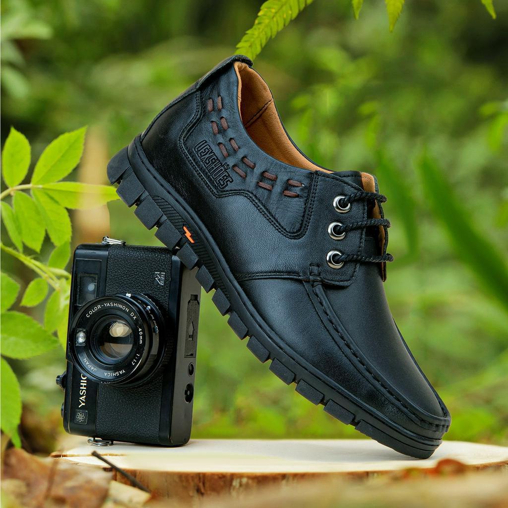 Giày tăng chiều cao bí mật LEXSHOES giày da bò LEX23 cao cấp bảo hành 2 năm