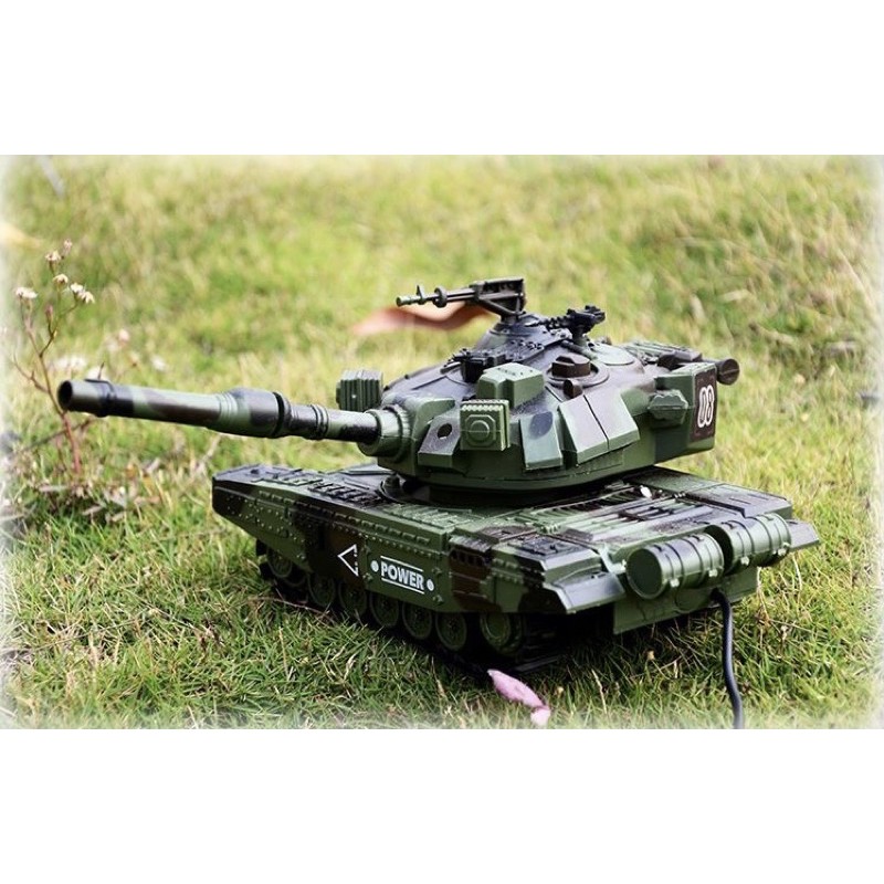 Xe tank điều khiển, bắn đan PP, bánh xích