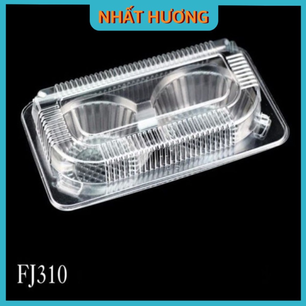 Hộp Nhựa Đựng Bánh Tart Trứng FJ310