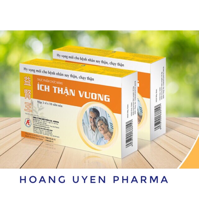 [Tích điểm nhận quà] Ích Thận Vương - Hộp 30 viên