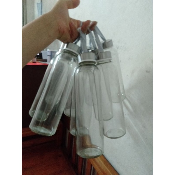 CHAI THỦY TINH DÂY XÁCH 500ML