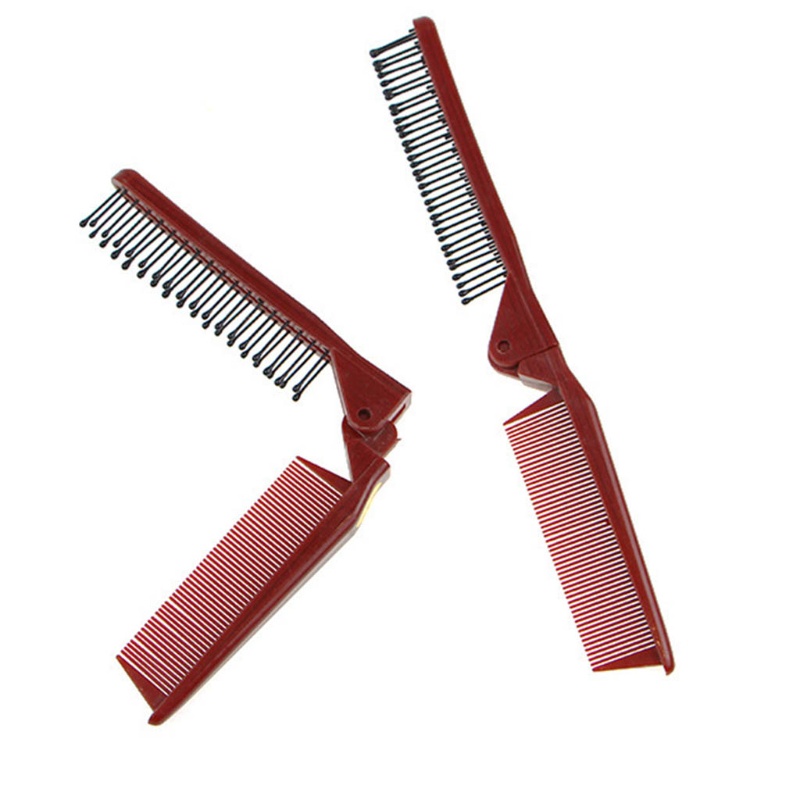 Lược Chải Tóc Thiết Kế Hai Đầu Chống Tĩnh Điện Thiết Kế Nhỏ Gọn