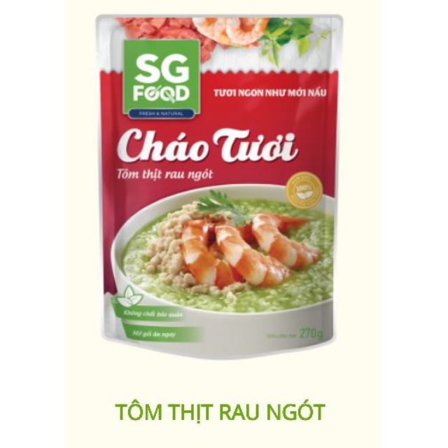 30 gói cháo tươi SG food