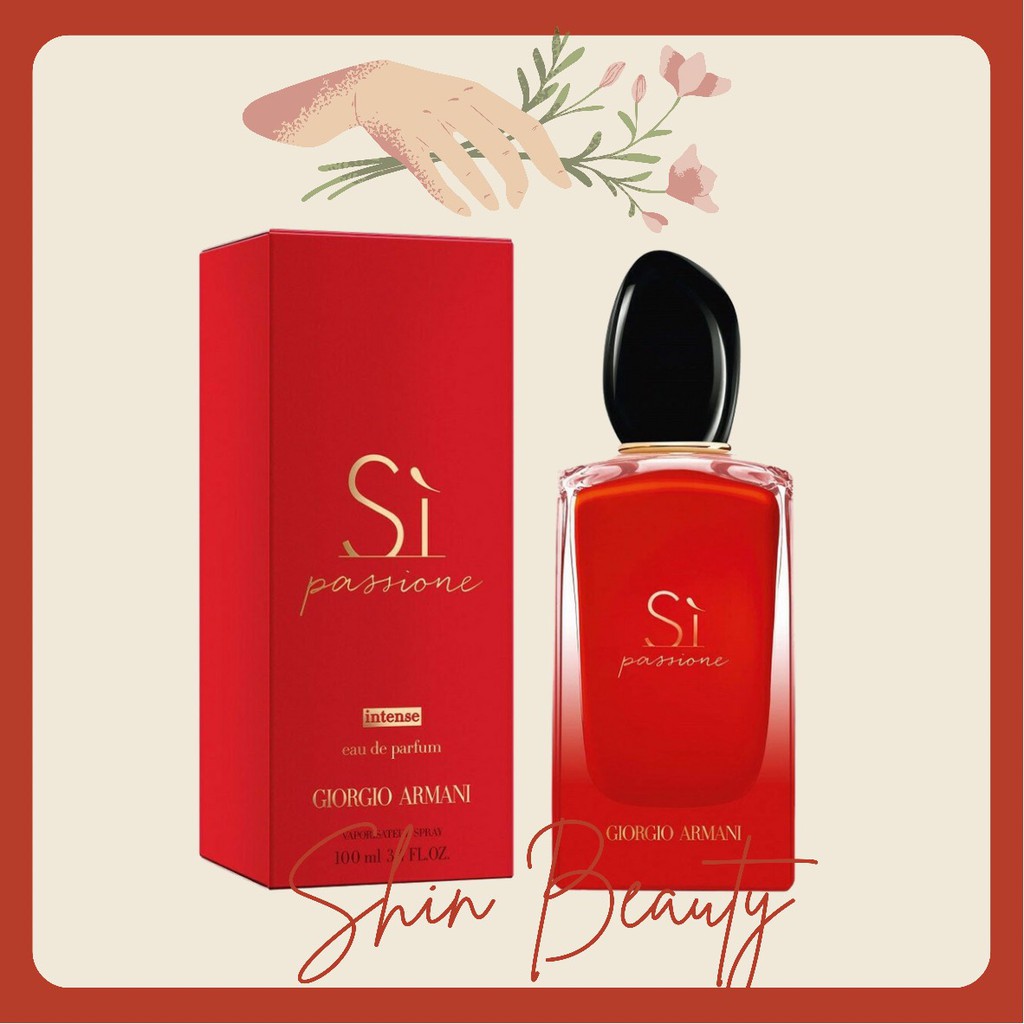 Nước hoa chính hãng Giorgio Armani Si Passione For Women, 100ml
