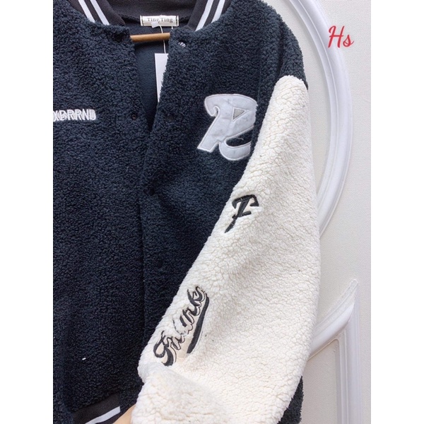 Áo khoác lông chữ R HS6