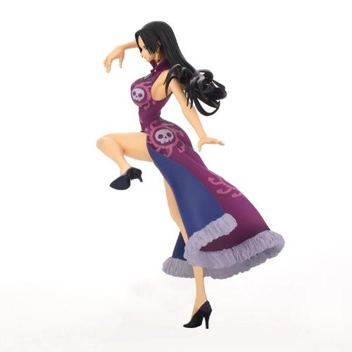 Mô Hình BOA Hancock Váy Tím Bản Chiến Đấu Cao 21cm