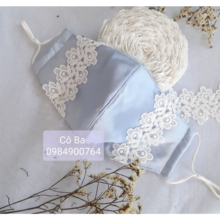 khẩu trang vải phi lụa