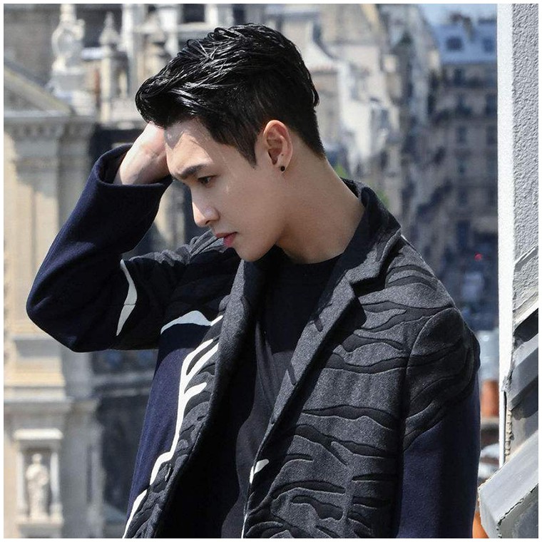 Bông tai nam nữ unisex nút tròn đen quả tạ siêu rẻ đẹp phụ kiện trang sức style hot trend hàn quốc bts idol kpop