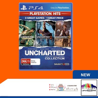 Đĩa game PS4: Uncharted The Nathan Drake Collection