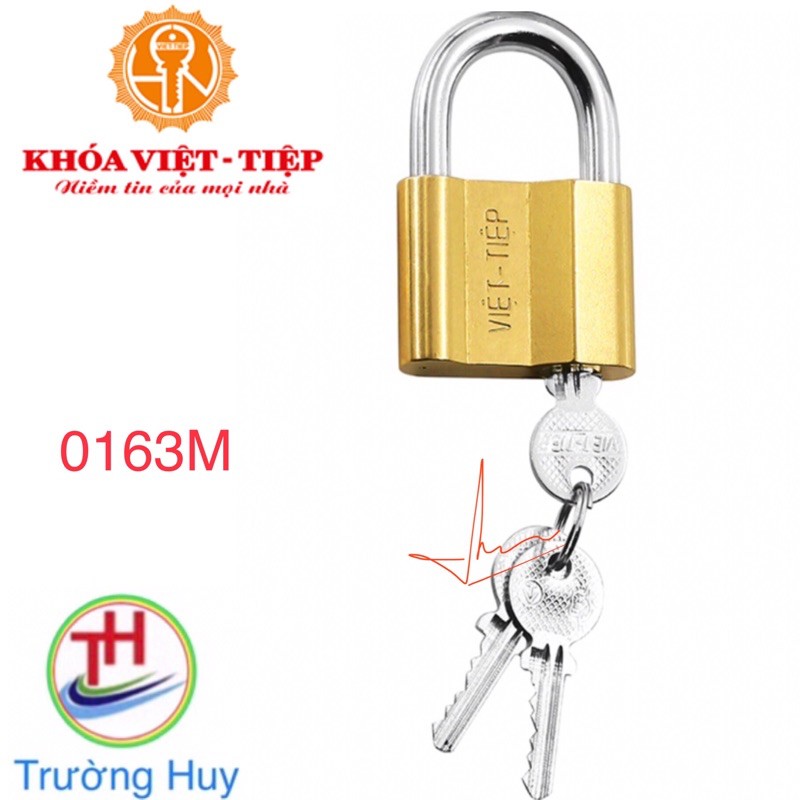 [chính hãng] Khoá đồng treo Việt Tiệp 0163M - Bảo hành 2 năm