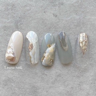 Set giấy bạc trang trí móng nail