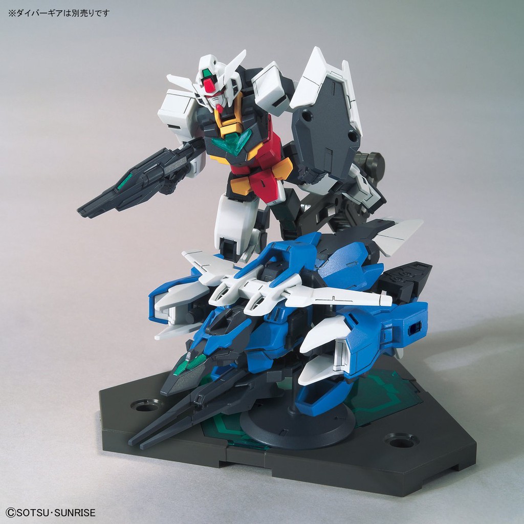Mô Hình Gundam Hg Earthree Bandai 1/144 HGBD Build Divers Re : Rise Đồ Chơi Lắp Ráp Anime Nhật
