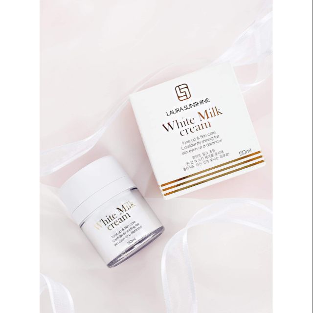 KEM SỮA White Milk Cream ( kem face ngày) LAURA SUNSHINE