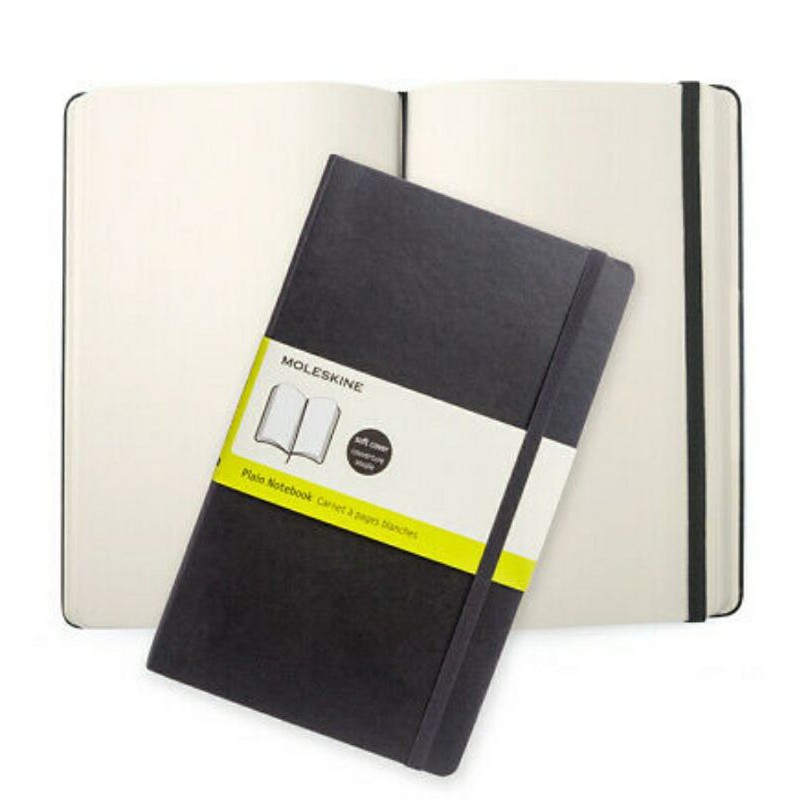 Moleskine Sổ Tay Ghi Chú Màu Đen Mềm Mại Tiện Dụng