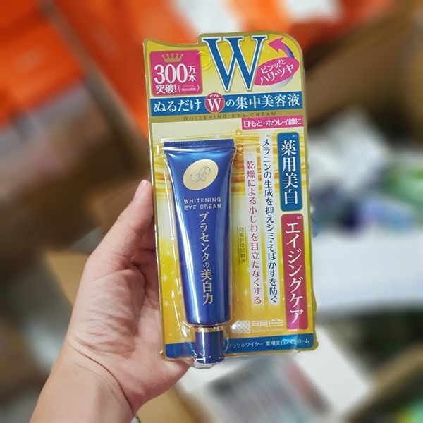 Kem Dưỡng Mắt Meishoku Placenta Medicated Whitening Eye Cream | BigBuy360 - bigbuy360.vn