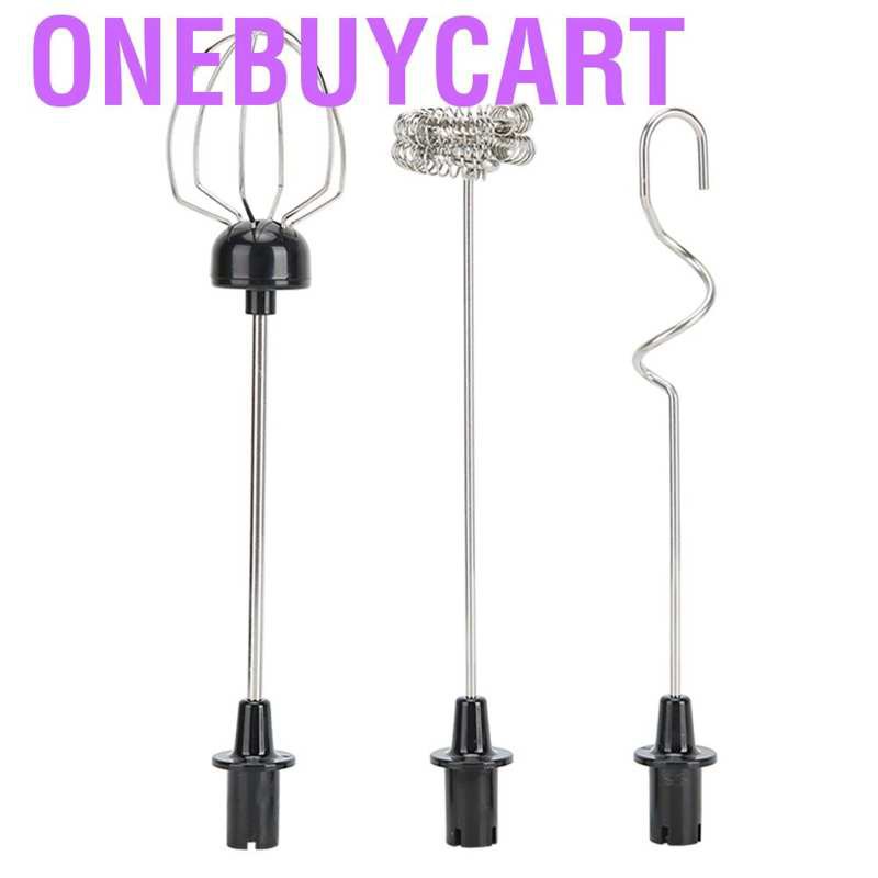 Onebuycart Electric Milk Frother Kit Drink Foamer Eggbeater Coffee Whisk Mixer Stirrer