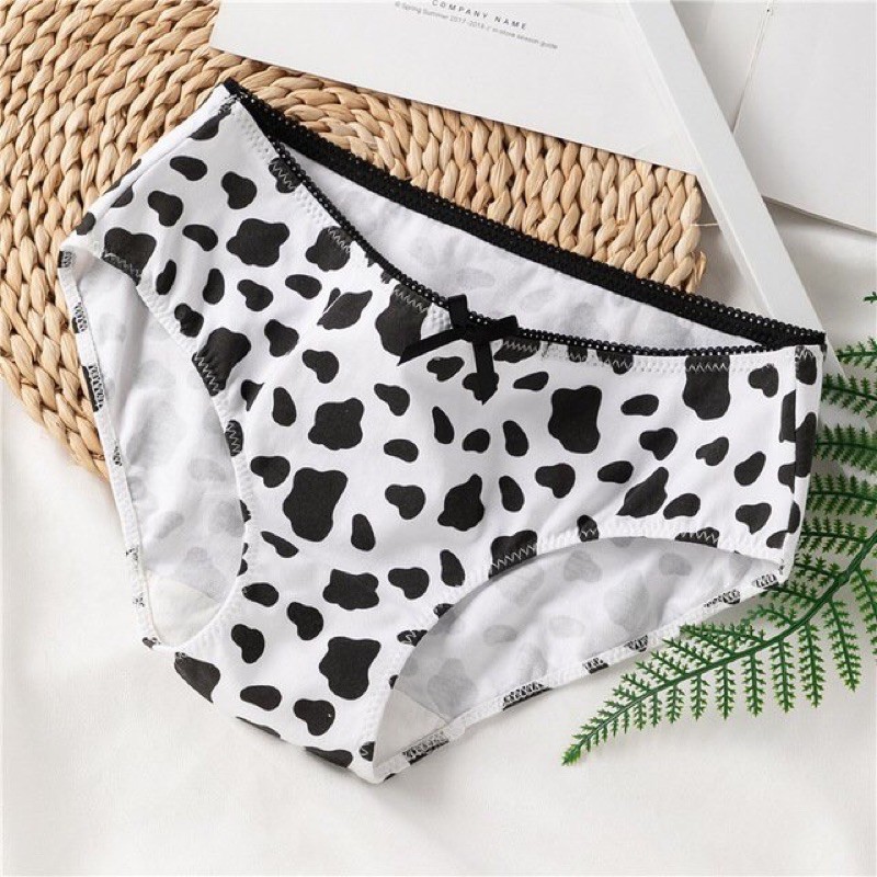 Quần lót bò sữa chất cotton cho nữ, bạn gái