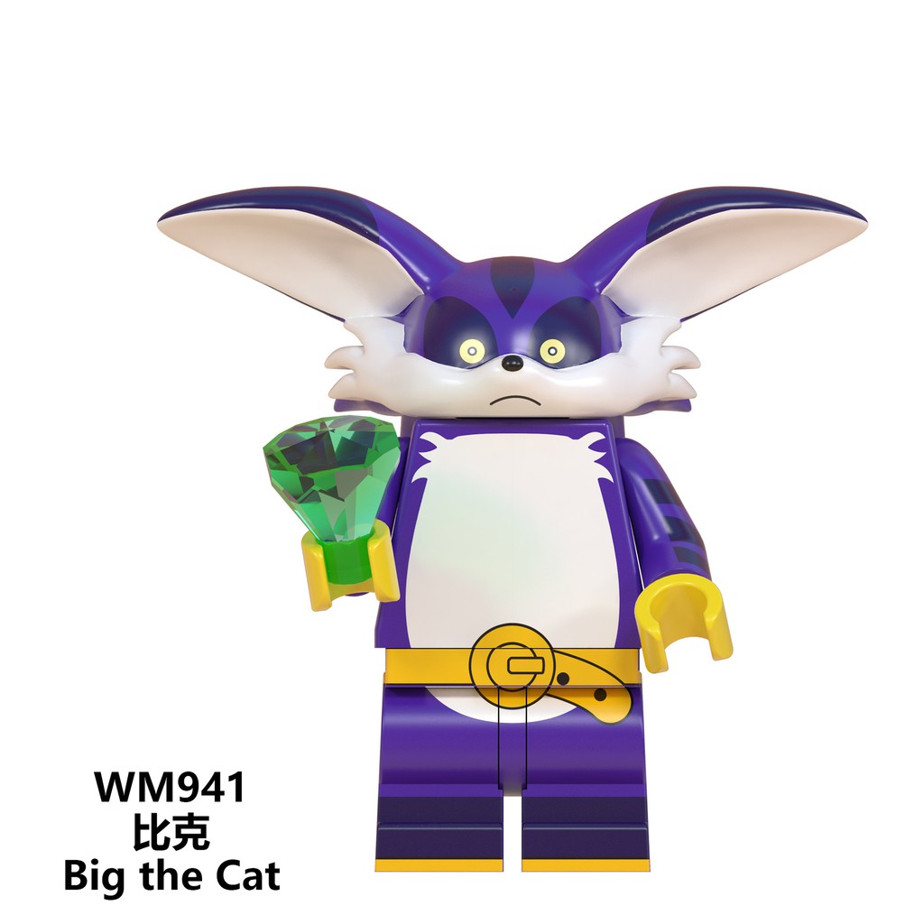 Minifigures Các Mẫu Nhân Vật Trong Phim Hoạt Hình Nhím Sonic WM6087 Mẫu Mới Ra Siêu Hot