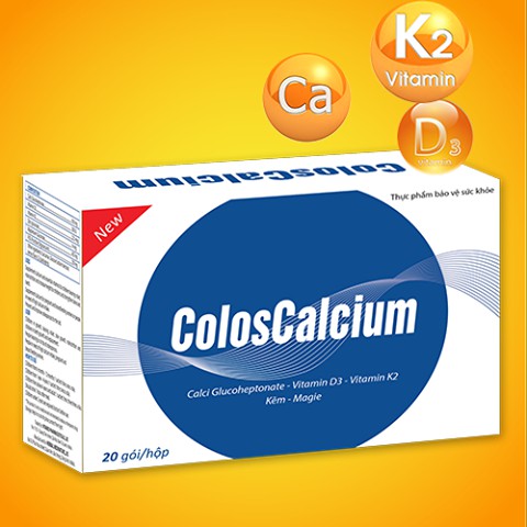 Combo 3 hộp canxi coloscalcium | Thế Giới Skin Care