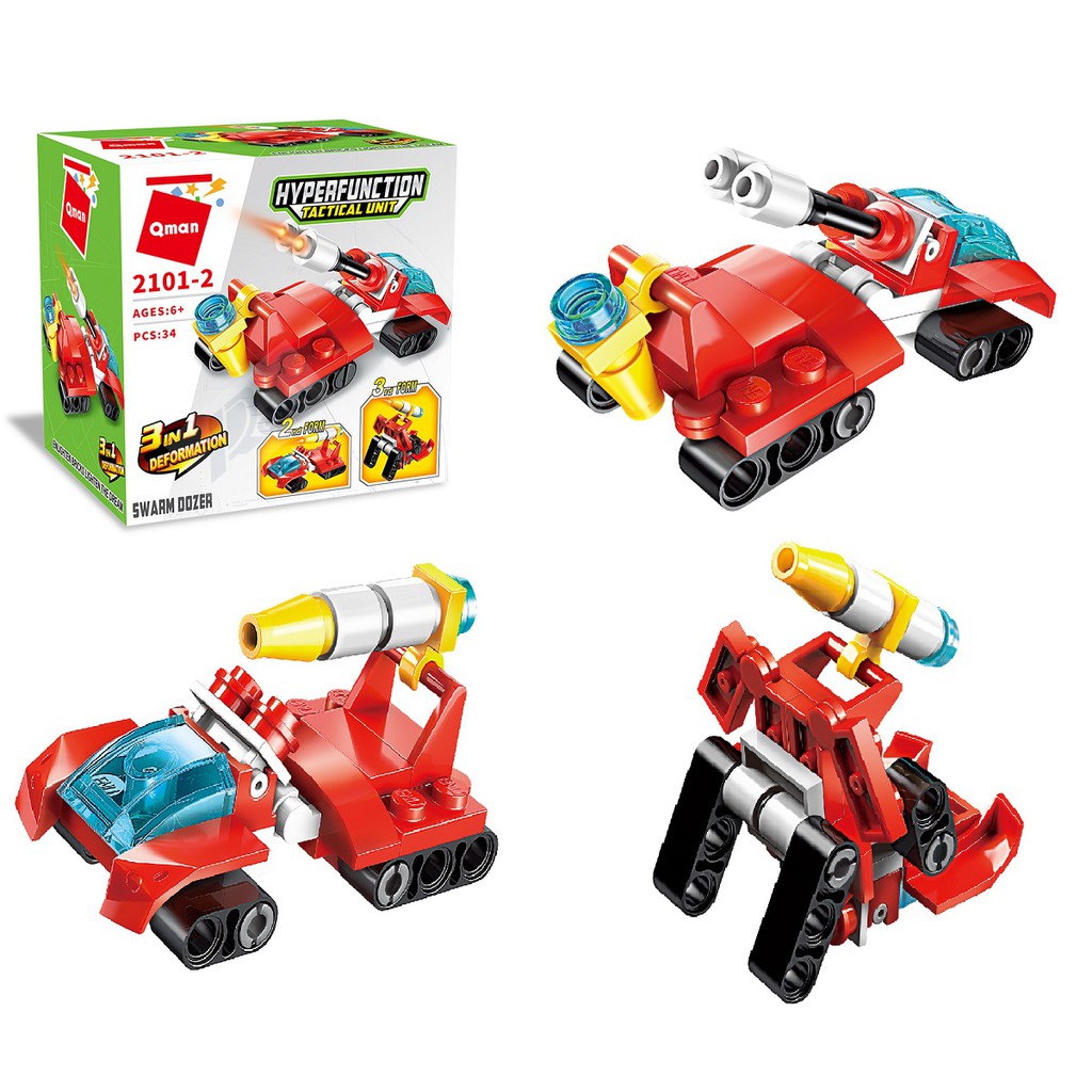 Đồ chơi xếp hình lego QMAN 2101 (hộp lẻ)