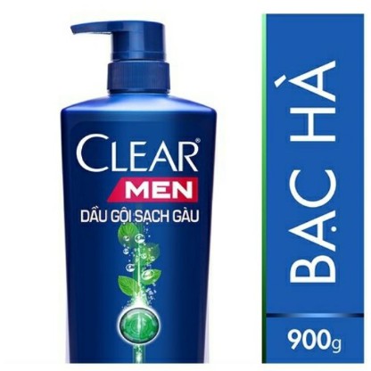 [Mẫu Mới] Dầu Gội Clear Men 900g