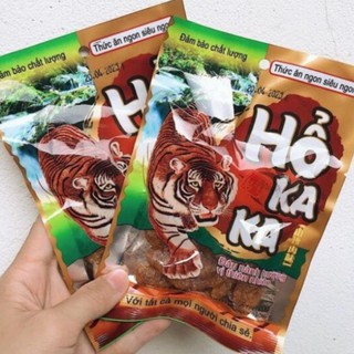 Thịt hổ kaka, snack thơm cay hổ miếng kaka gói 20g