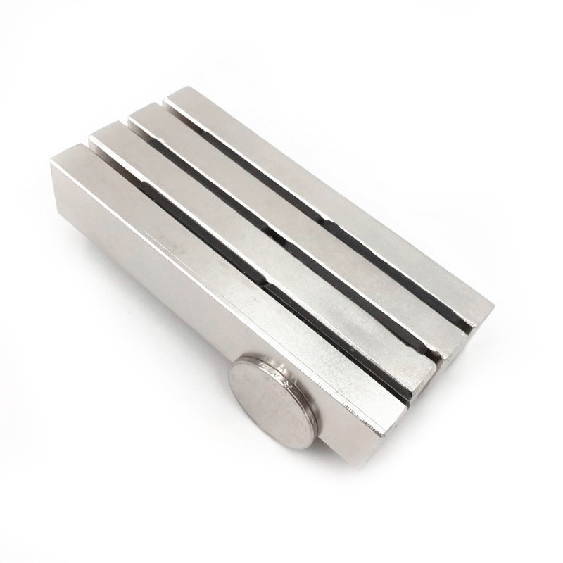 Thanh nam châm 100x10x5/10mm, 100x20x5/10mm loại đất hiếm từ tính mạnh N35