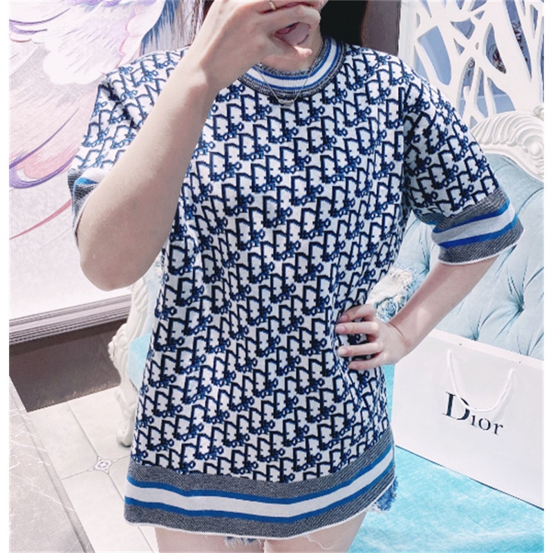 Bán Chạy Nhất Áo Sweater Dệt Kim Jacquard Tay Ngắn Plus Size Unisex