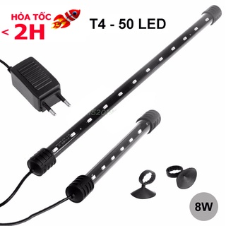 Đèn led bể cá Caibao T4-50LED siêu sáng dùng cho bể 50 - 60cm