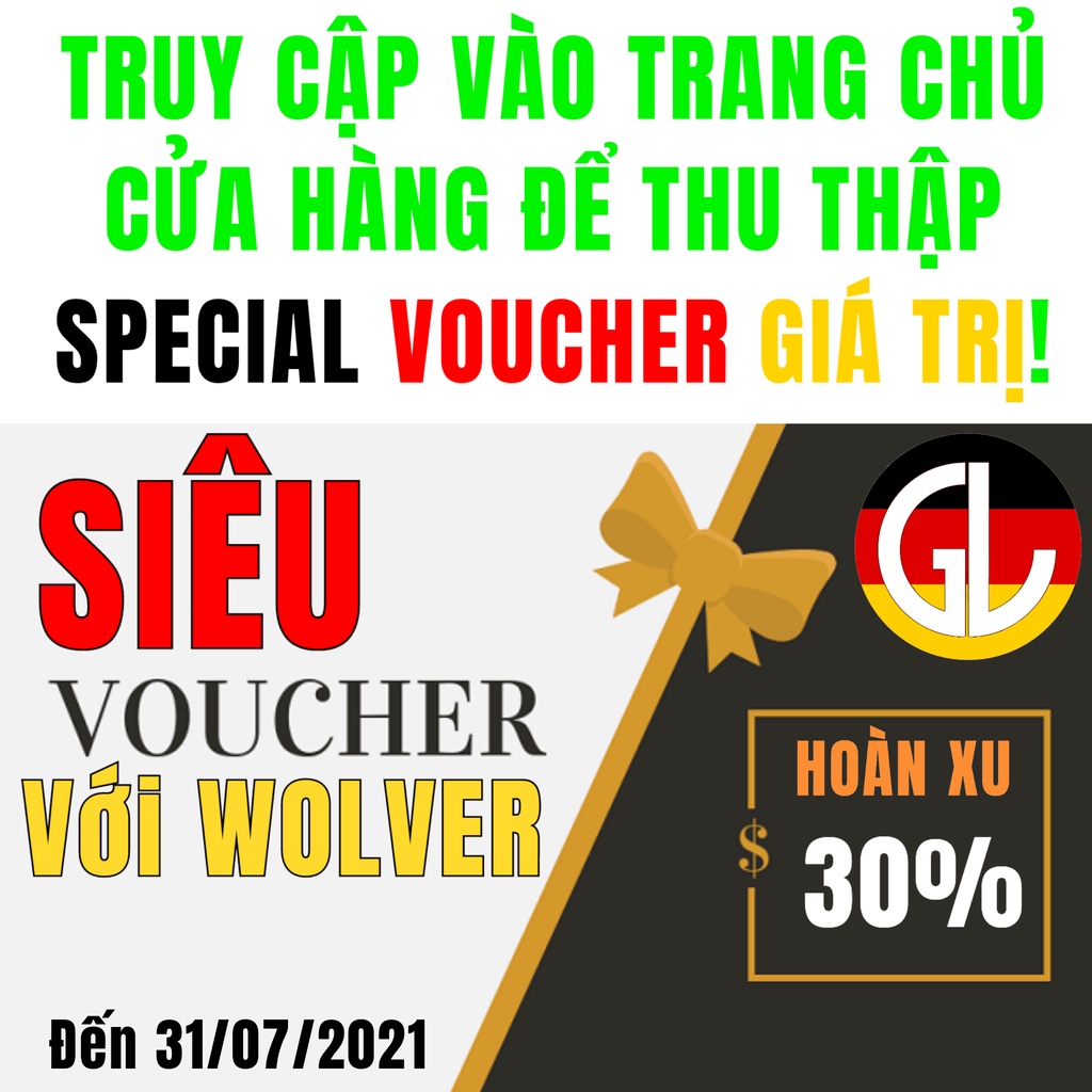 Tem nhôm xước dán xe Wolver Special Racing