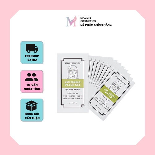 Miếng dán mụn Missha Anti Trouble Patch