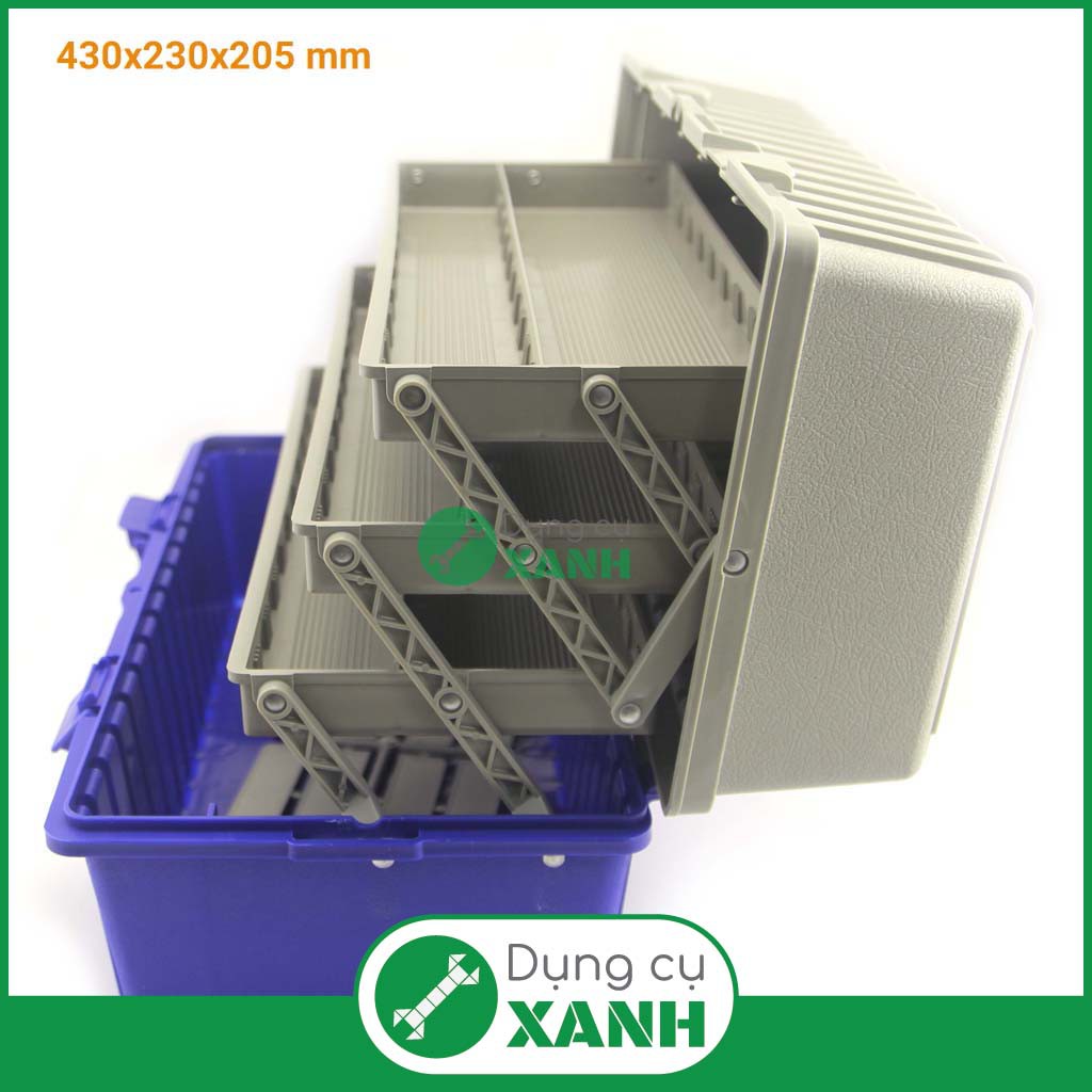 Hộp đồ nghề 3 tầng nhiều ngăn cỡ lớn Buddy B-433