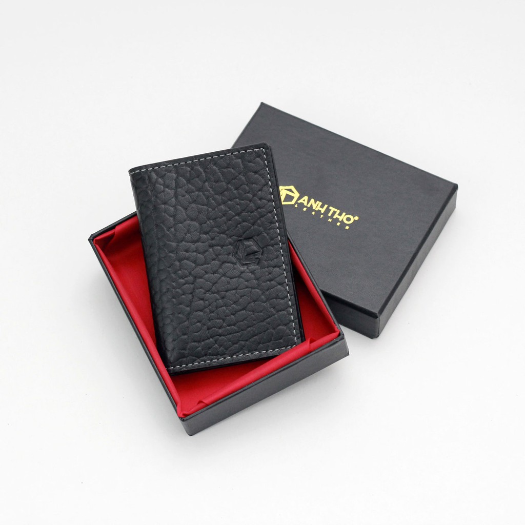 Ví card da bò Handmade Anh Tho Leather WEN-03