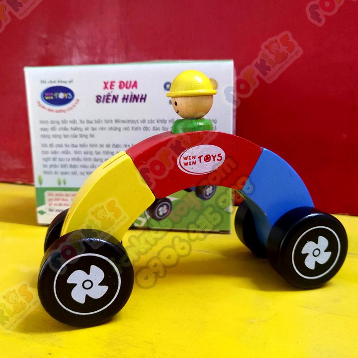 Xe đua biến hình, Đồ chơi Winwintoys cho bé