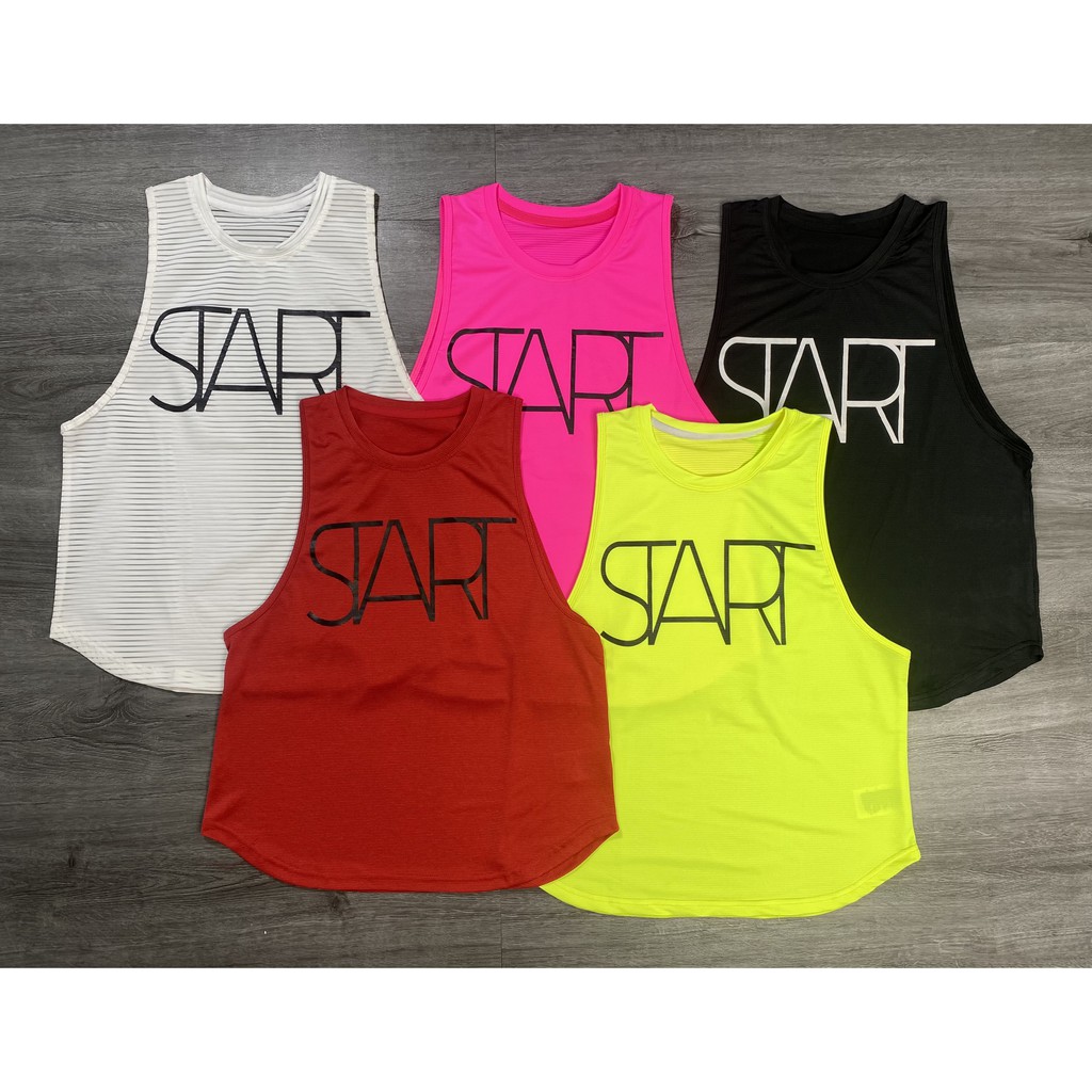 Tank top Start tập Gym, áo tập gym, tập yoga cá tính đẹp - Congsport