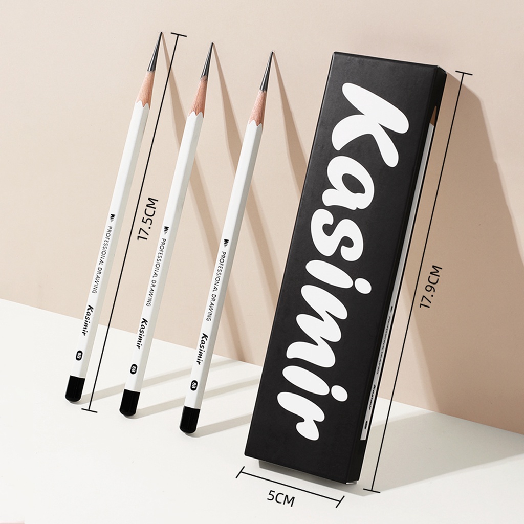 Set 14 Bút Chì Gỗ HB / 2B / 4B Chuyên Dụng Cho Học Sinh